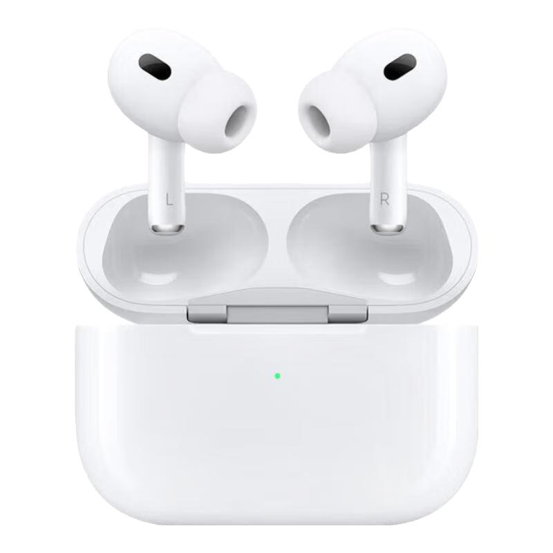 Apple AirPods Pro 2 入耳式降噪蓝牙耳机 白色 Type-C接口 1282元