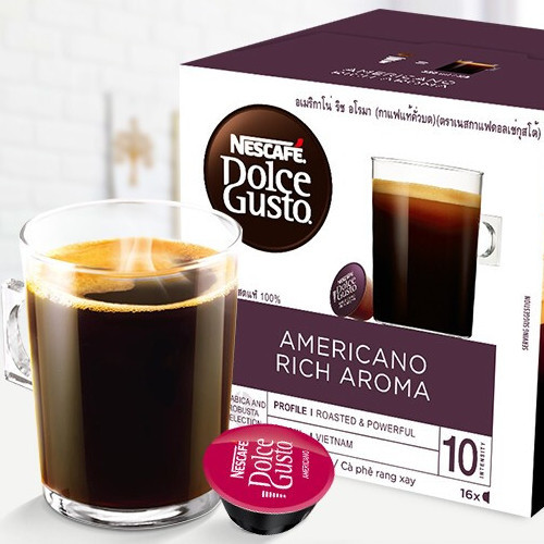 Dolce Gusto 胶囊咖啡美式经典黑咖啡越南进口谷物香深度烘焙16颗装 39元（需
