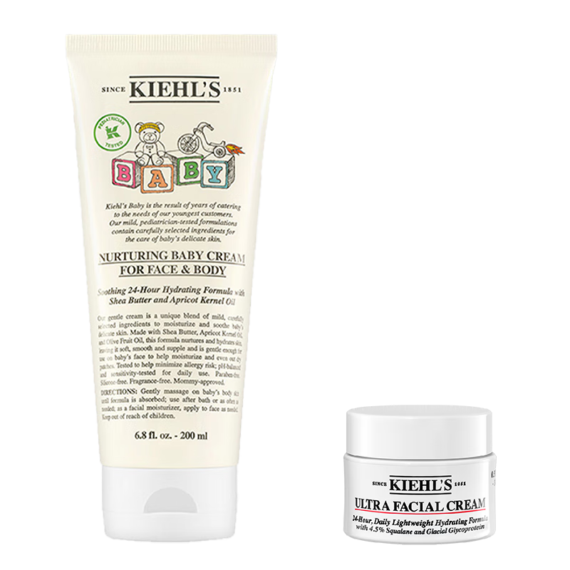 科颜氏（Kiehl's）营养舒缓保湿霜200ml 护肤品面霜温和水润敏感肌护肤 ￥275