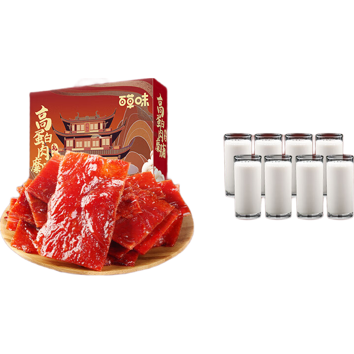 百草味 猪肉脯 22.9元