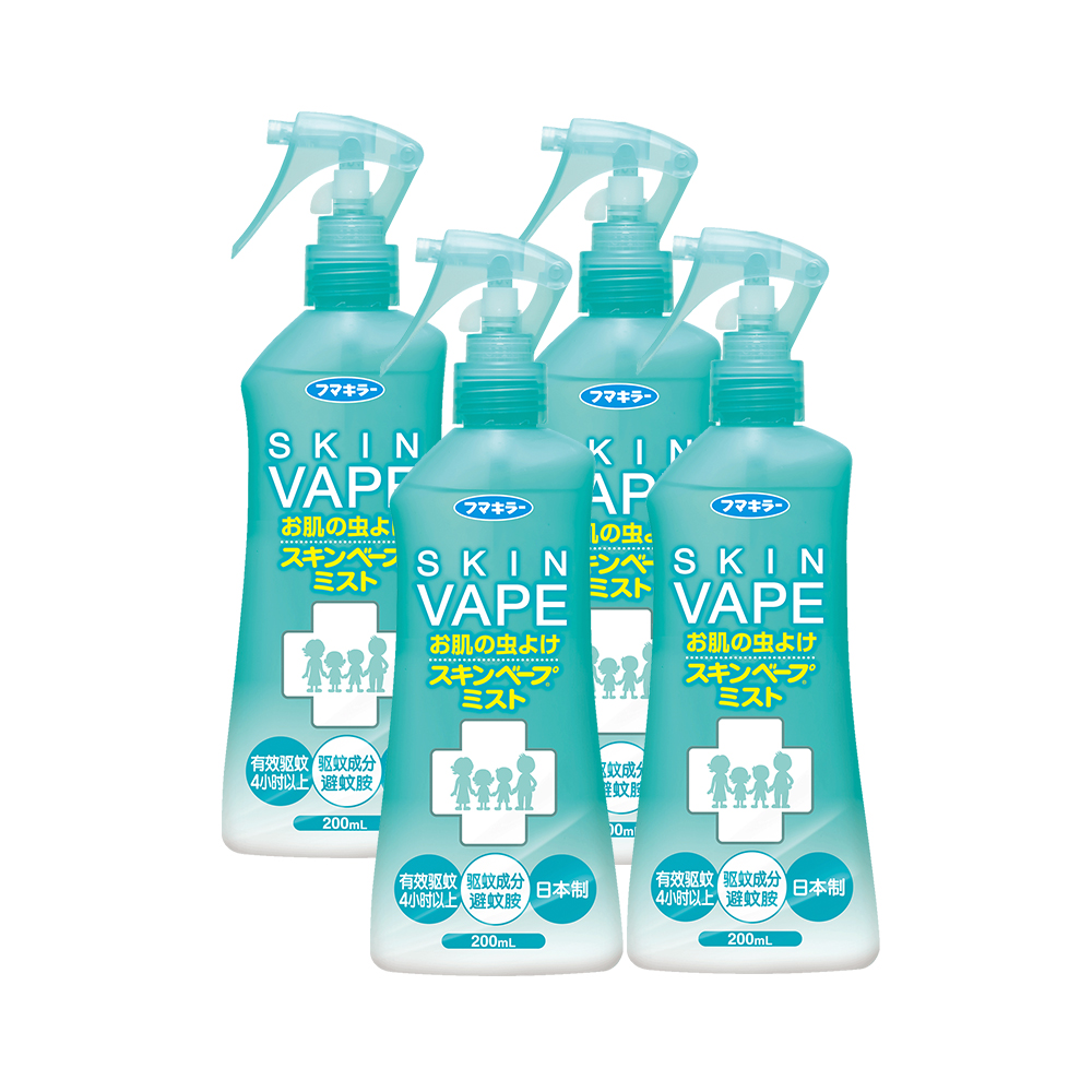 今日必买：VAPE 未来 驱蚊液喷雾 200ml*4 60.26元（需用券）