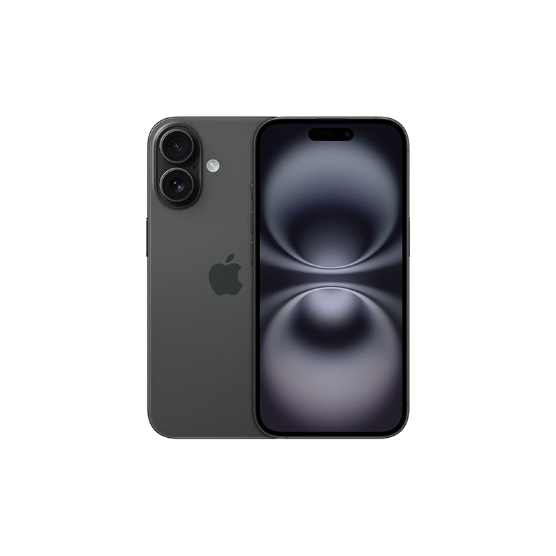 PLUS会员：Apple iPhone 16 手机 双卡双待 黑色 128G 4673.01元