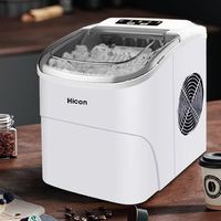 HICON 惠康 制冰机小型奶茶店15kg家用宿舍迷你宿舍圆冰块制作机器 ￥259