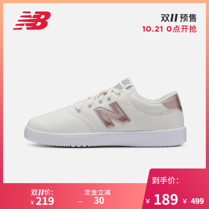 ￥189 【预售】New Balance NB官方2019新款女鞋休闲鞋WCT10WEB运动板鞋