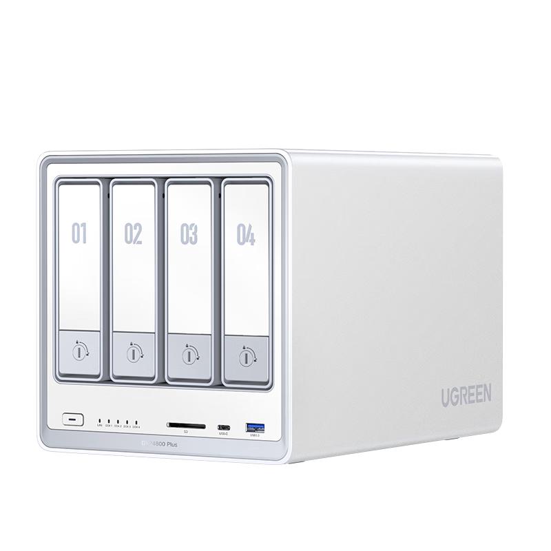 国家补贴:绿联 私有云DXP4800 Plus 8G内存四盘位NAS网络存储 2408.91元