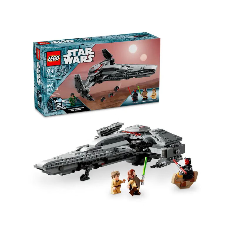 PLUS会员：LEGO 乐高 Star Wars星球大战系列 75383 达斯·摩尔西斯渗透者 402.25元