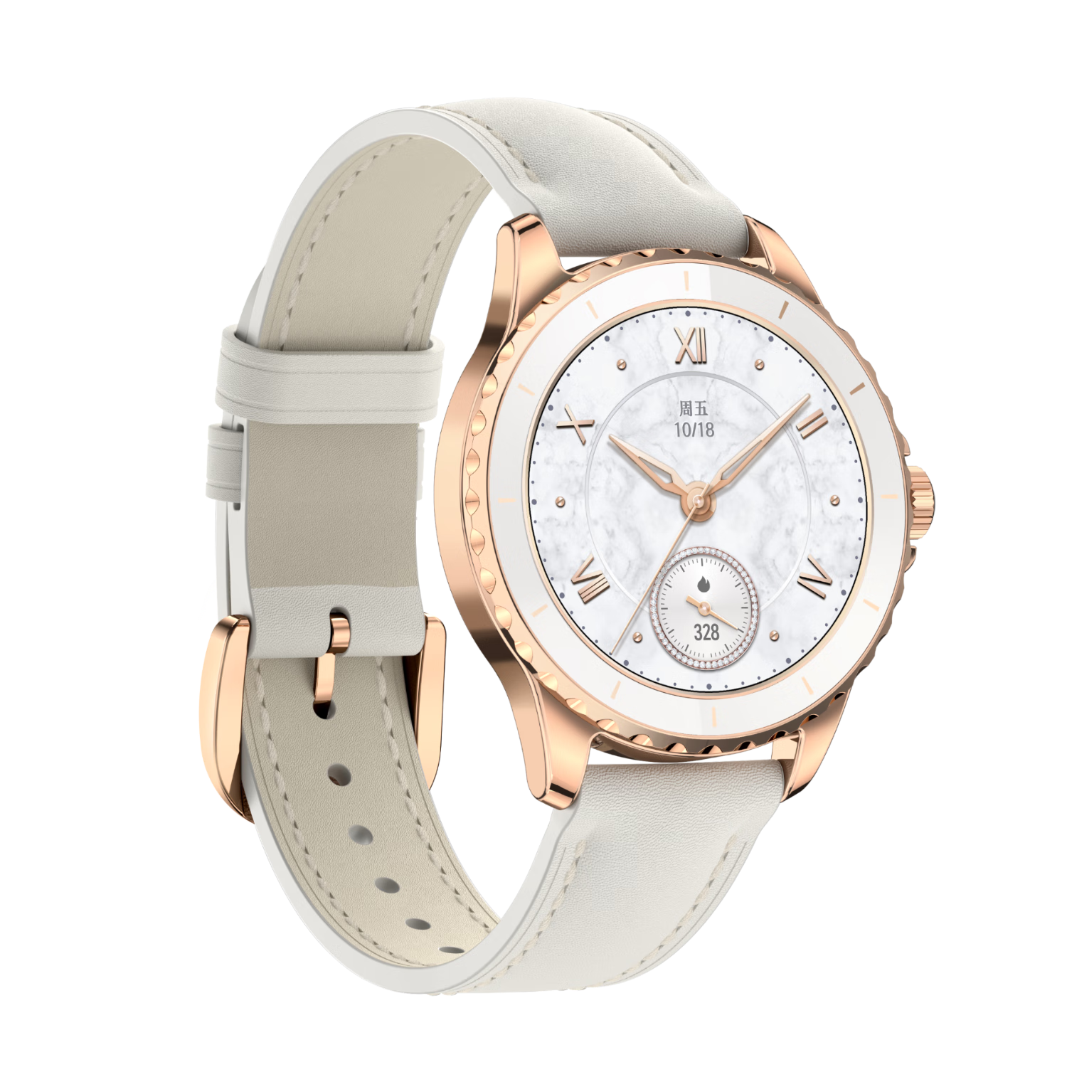 年货节:荣耀 ROSSINI2e 智能手表 山茶金 152.77元(需领券)