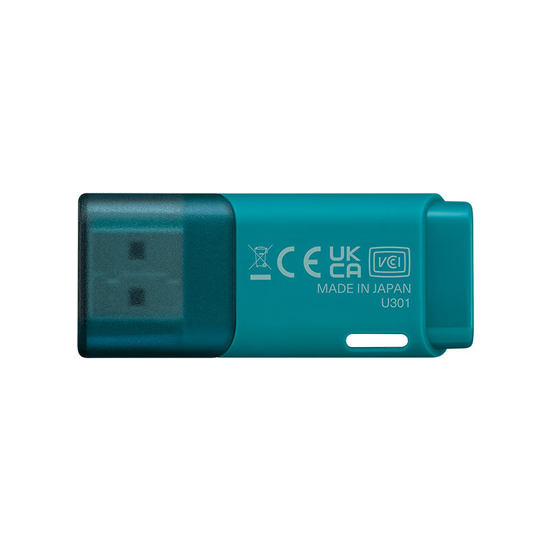 KIOXIA 铠侠 隼闪系列 TransMemory U301 USB 3.2 U盘 蓝色 64GB USB-A 27.03元