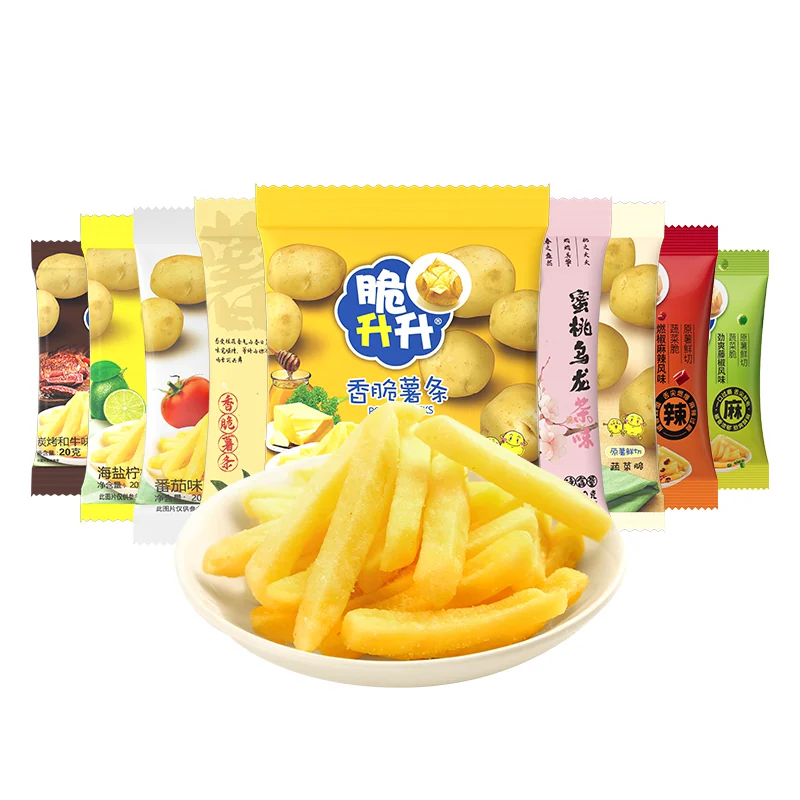脆升升 香脆薯条25包蜂蜜黄油休闲零食大礼包小吃下午茶 35.8元 - 线报酷