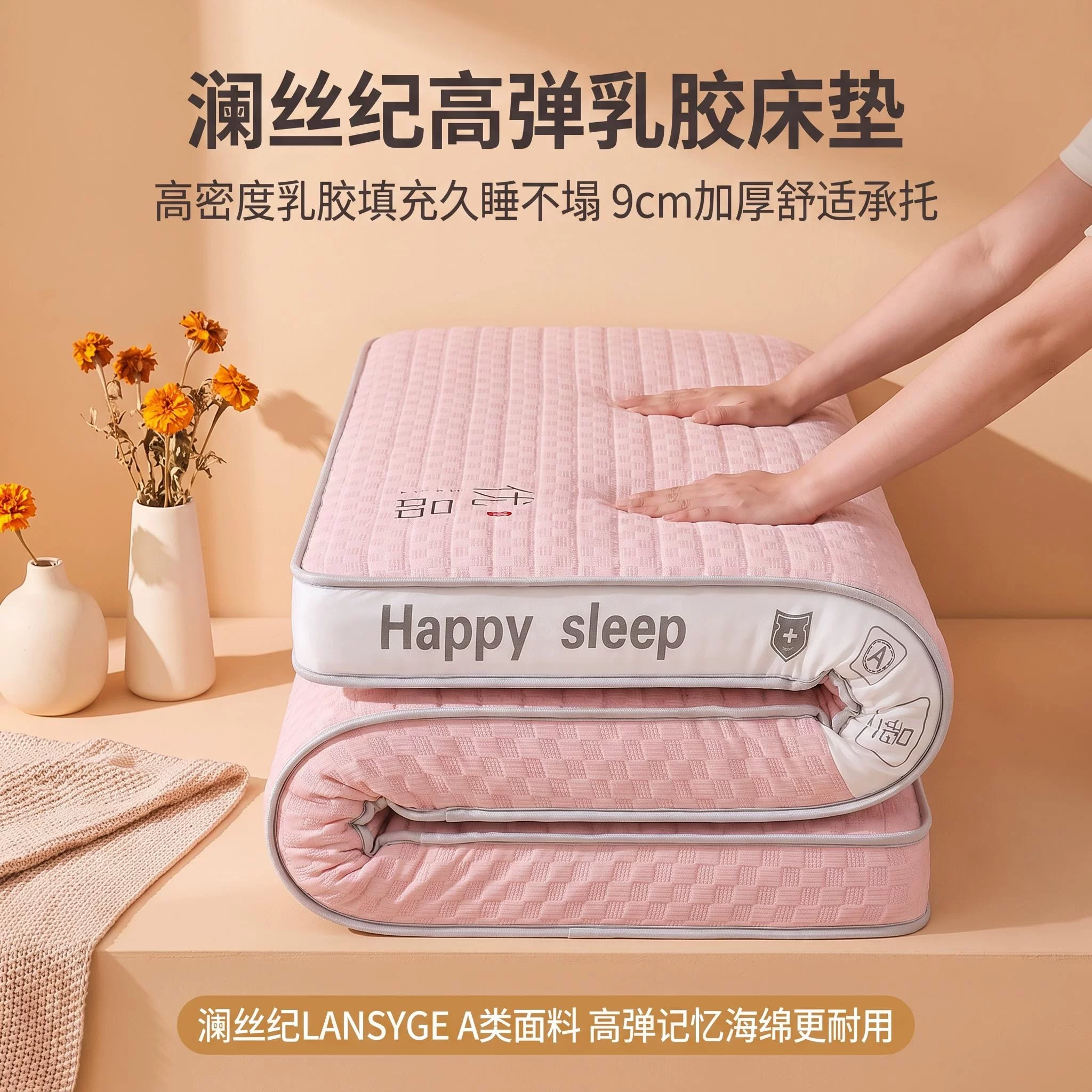 澜丝纪 高密度床垫 2.5kg 80x190cm厚4-5cm 79元 - 线报酷