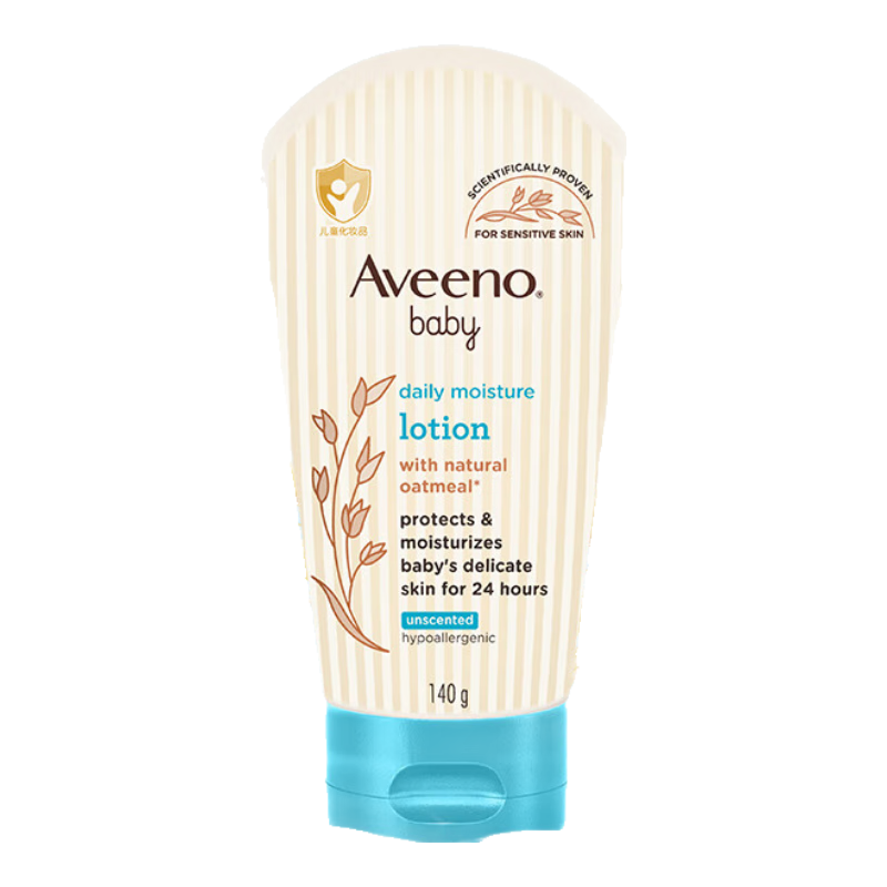 PLUS会员、需首购：艾惟诺Aveeno 儿童身体润肤乳 每日倍护燕麦 140g 24.46元+运