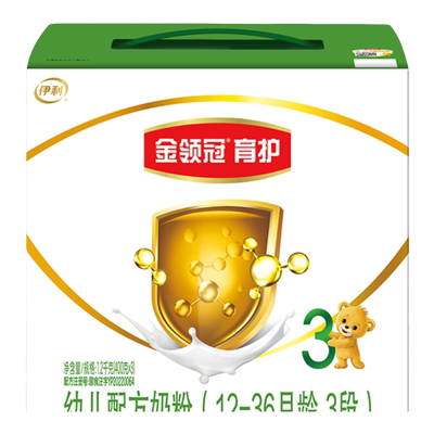 伊利 金领冠奶粉育护3段 1200g*4提 新国标 413.04元（需领券）+5932金币