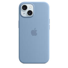 Apple 苹果 iPhone 15 专用 MagSafe 硅胶保护壳 - 凛蓝色 保护套 手机套 手机壳 319.