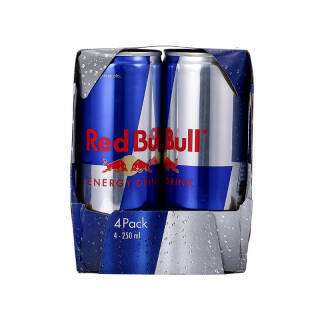 奥地利原装进口红牛 Red Bull 含气维生素功能饮料250ml 4罐 3件132 3元 合44 1元 件 京东商城 逛丢 实时同步全网折扣
