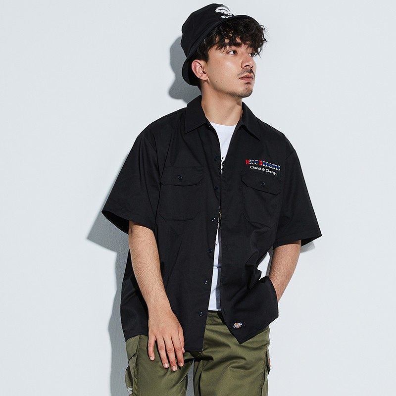 Dickies 帝客 x WACKOMARIA 男女同款轻薄刺绣短袖 9146 499元包邮（需用券）