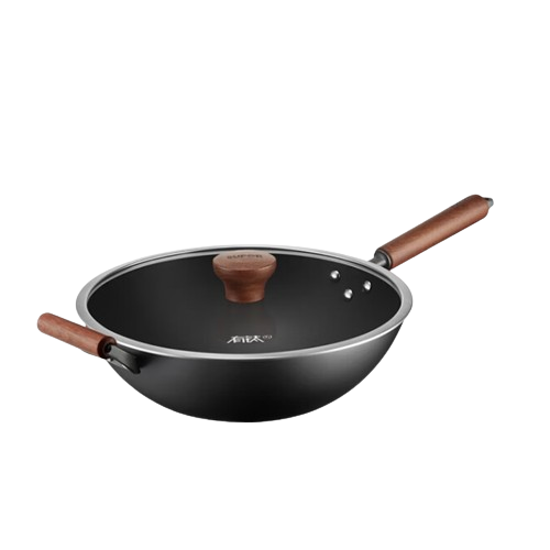 苏泊尔 不粘炒锅 34cm 有钛铁不粘 带副柄 382.35元