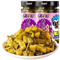 吉香居 暴下饭新派下饭菜 开味酸菜200g*2瓶 9.9元