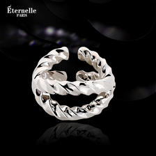 Eternelle 法国Eternelle珠宝极简主义设计戒指ins时尚简约食指戒女开口指环 428.7