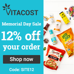 Vitacost：纪念日大促 全场营养健康食品