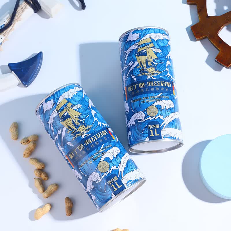 帕丁堡 原浆啤酒 1000mL×2大瓶 德式小麦白啤 13P 仅5.3元/瓶（共10.6元：需凑单