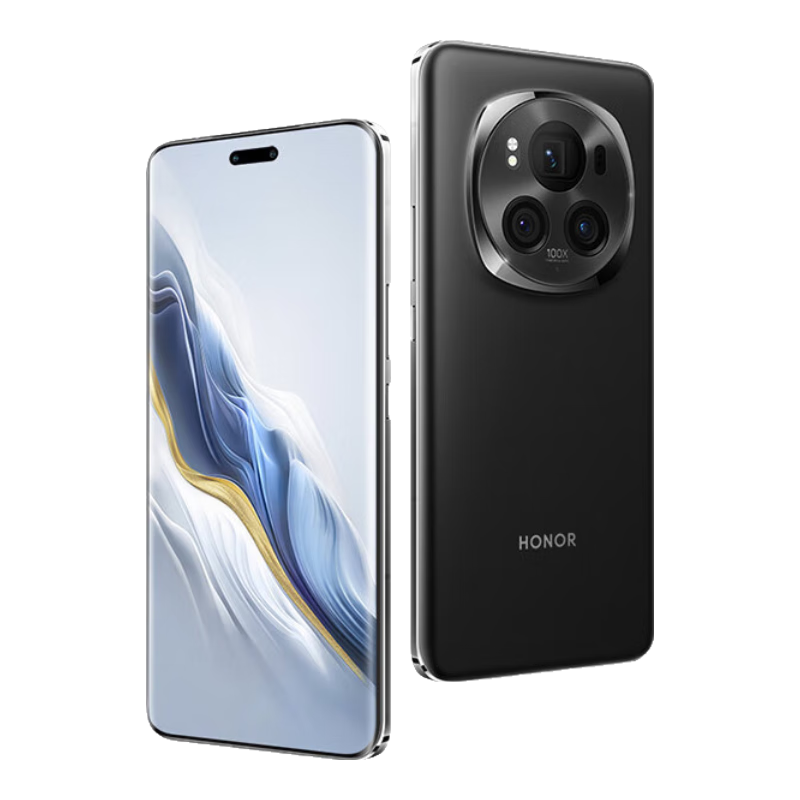 政府补贴，plus:荣耀 Magic6 Pro 手机 鸿燕通讯单反级鹰眼相机 绒黑色 16GB+1TB 38