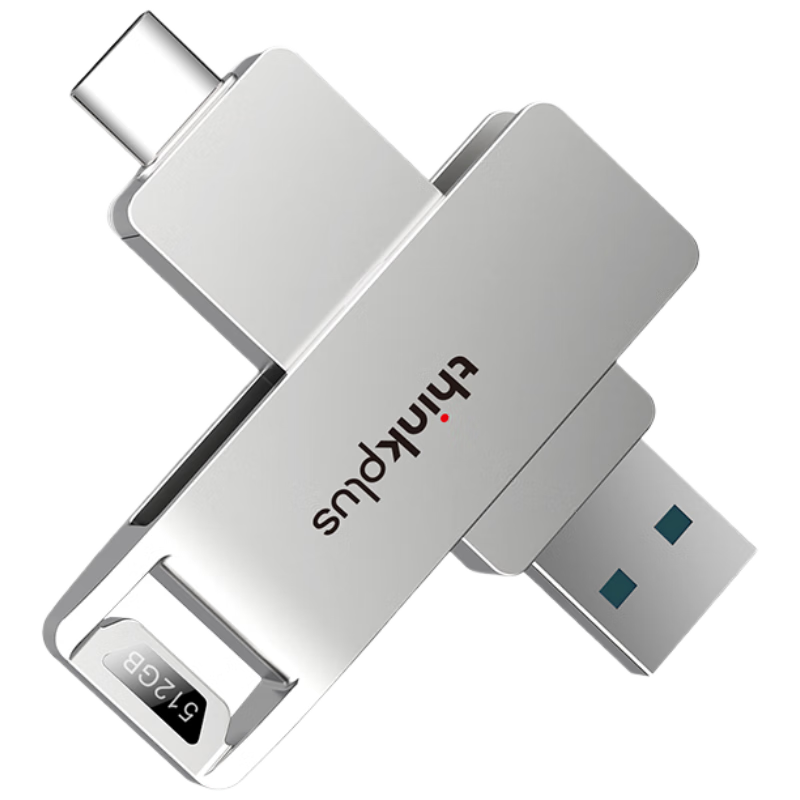 thinkplus 联想U盘 512GB USB3.2/Type-C 263.66元