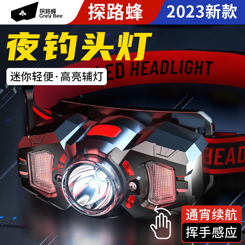 EWPLIRE WASP 探路蜂 T12S感应头灯强光超亮远射超长续航 12.87元