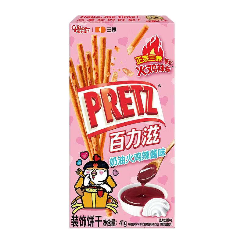 格力高 零食饼干棒 三养奶油火鸡辣酱味 3.32元 - 86线报