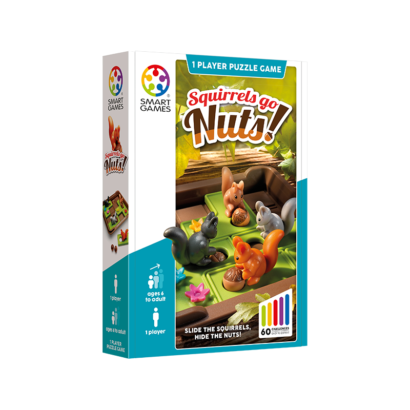 Smart Games SmartGames Smart Games 疯狂松鼠儿童益智桌游专注力逻辑思维减压玩具6+