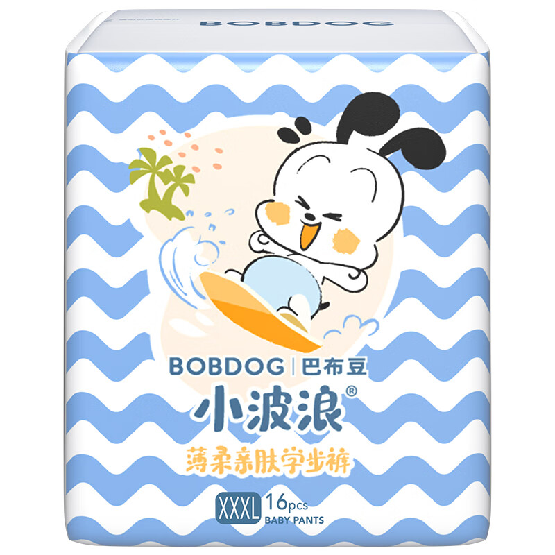 BoBDoG 巴布豆 婴儿拉拉裤 XXXL码48片 ￥40.67