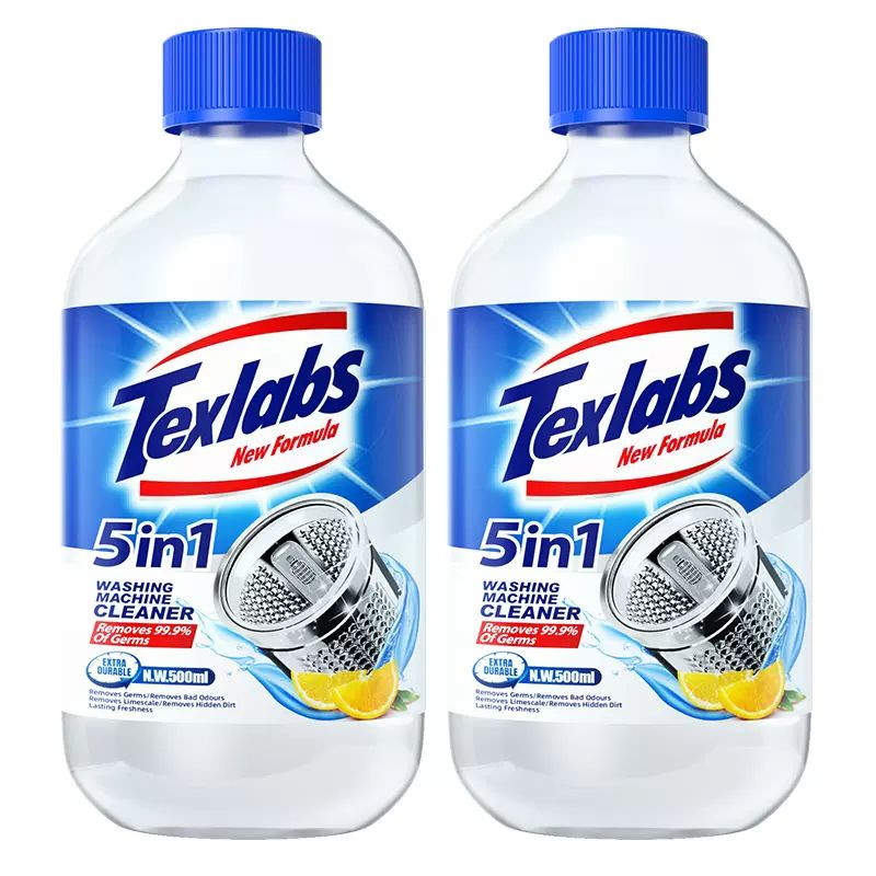 Texlabs 泰克斯乐 洗衣机清洗剂 500g*2瓶 5.95元（需买2件，需用券）