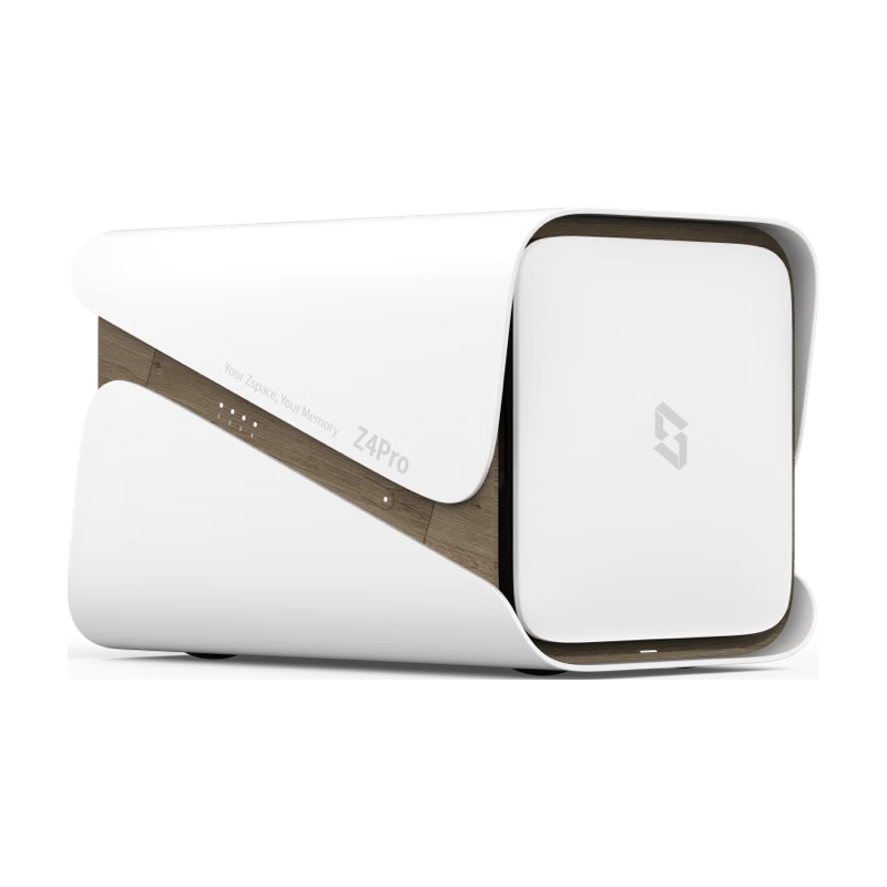 极空间 私有云 Z4Pro 性能版 NAS存储（N305、16GB）白色 2969.1元