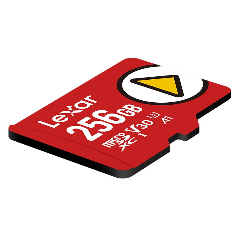 Lexar 雷克沙 PLAY系列 microSD存储卡 256GB（UHS-I、V30、U3、A1） 94.9元（需用券）