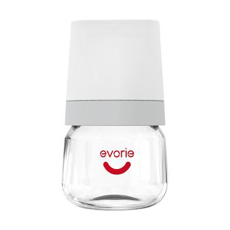 88VIP：evorie 爱得利 宽口径玻璃奶瓶 160ml 36.57元（需用券）