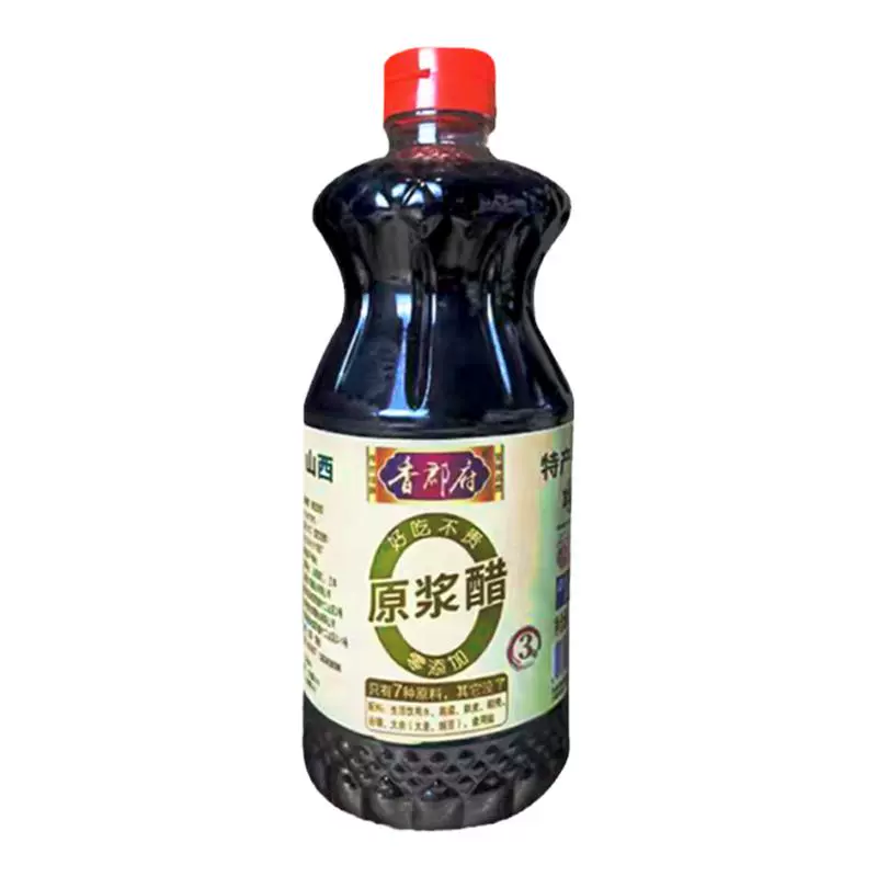 香郡府 山西陈醋 800ml*3瓶装 ￥1.9