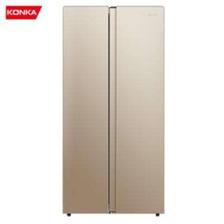 PLUS会员：KONKA 康佳 BCD-400EGX5S 对开电脑控温超薄自动除霜净味嵌入式电冰箱 