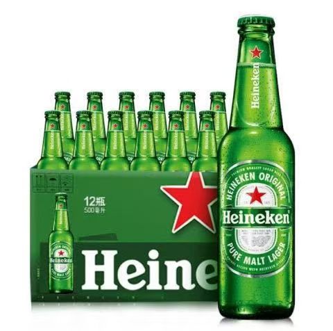 喜力 经典啤酒3箱500ml*12 整箱(赠冰桶) 60.67元