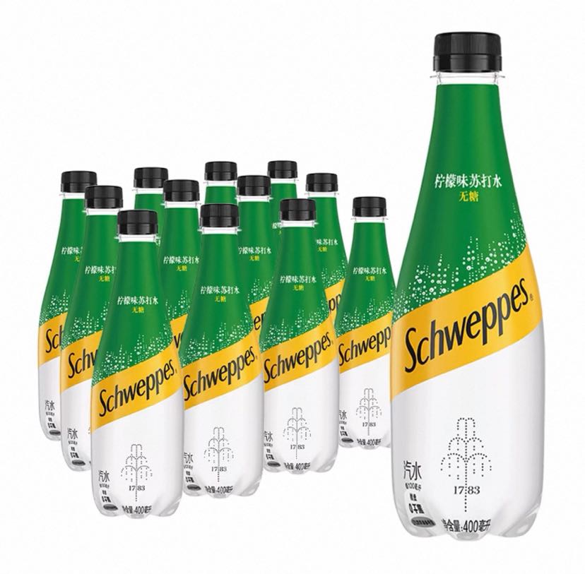 88VIP:怡泉 柠檬味苏打水400ml*12瓶 20.28元(需买2件,需用券)