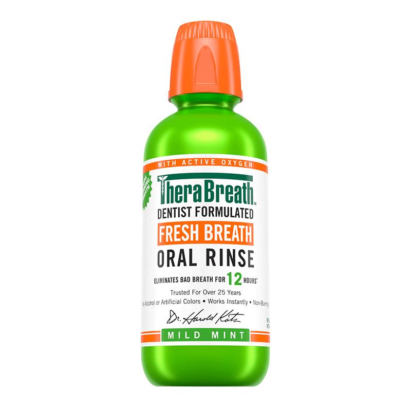 TheraBreath 漱口水 轻度薄荷味 473ml 41.89元（需用券）
