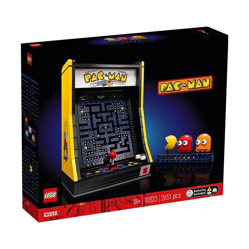 LEGO 乐高 创意百变系列10323吃豆人街机儿童积木拼装玩具 1839元