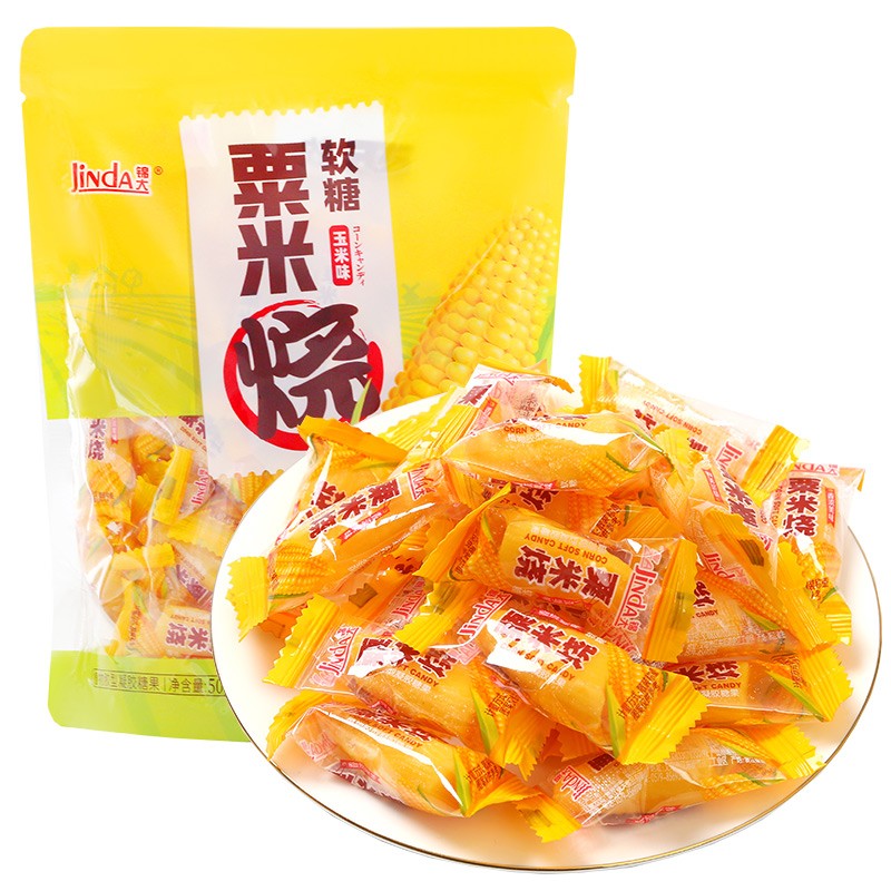 Jinda 锦大 粟米烧软糖 玉米味 500g 17.5元