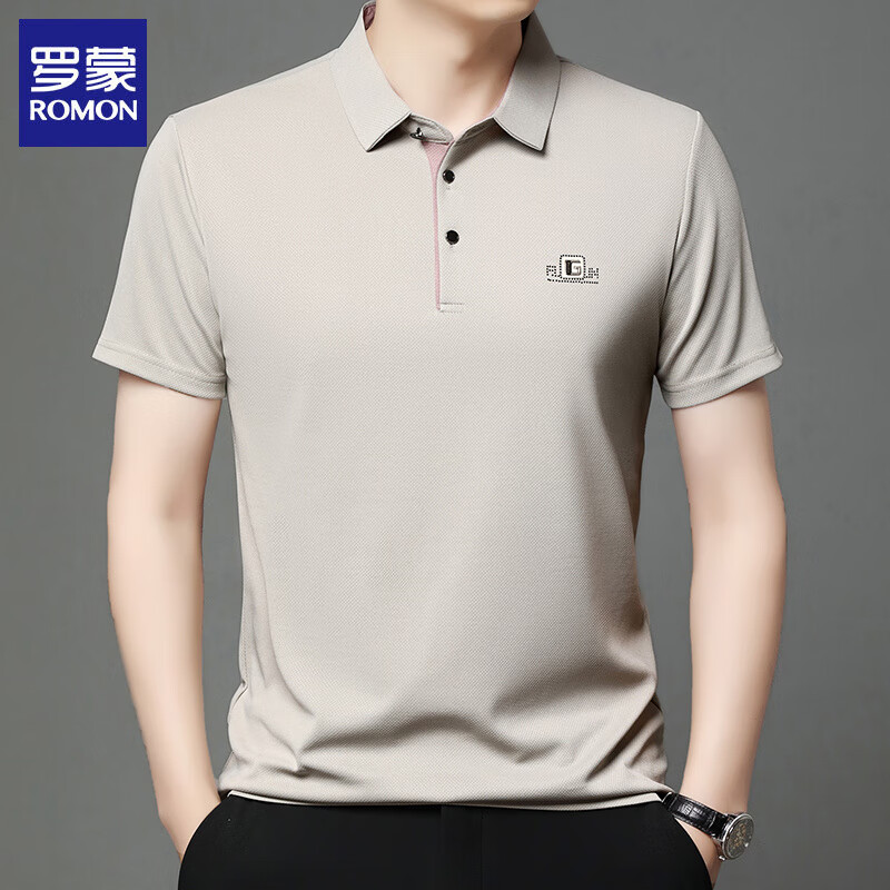 罗蒙 男士商务休闲Polo *2件 59元(合29.5元/件)