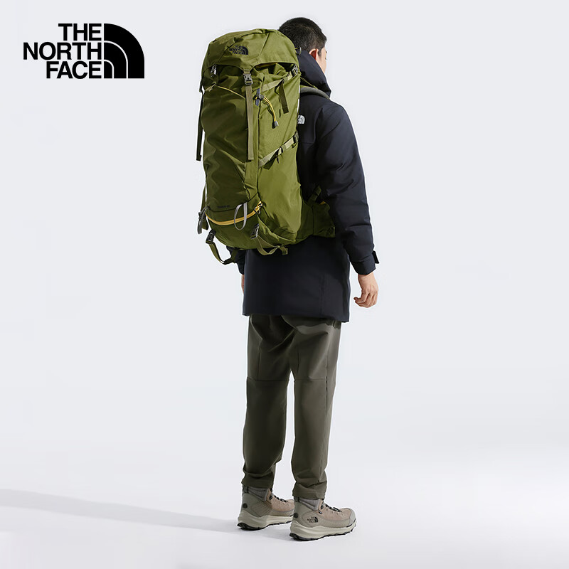 THE NORTH FACE 北面 背包通用款户外稳定支撑分散负重技术背包87BX WYI/绿色 S/M 4