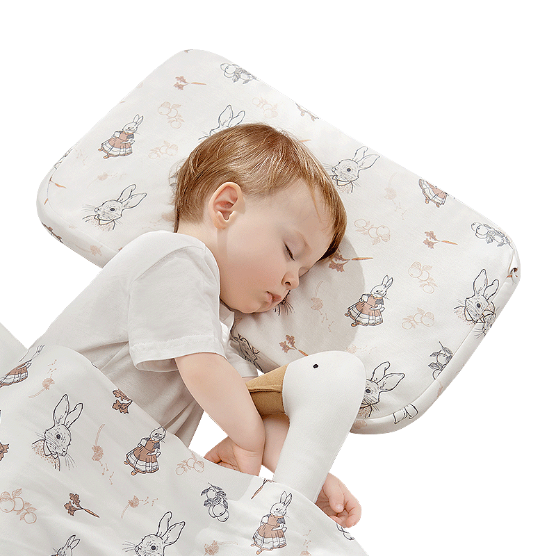 EVOCELER婴儿枕头儿童枕头硅胶枕四季通用 163.48元包邮（需用券）