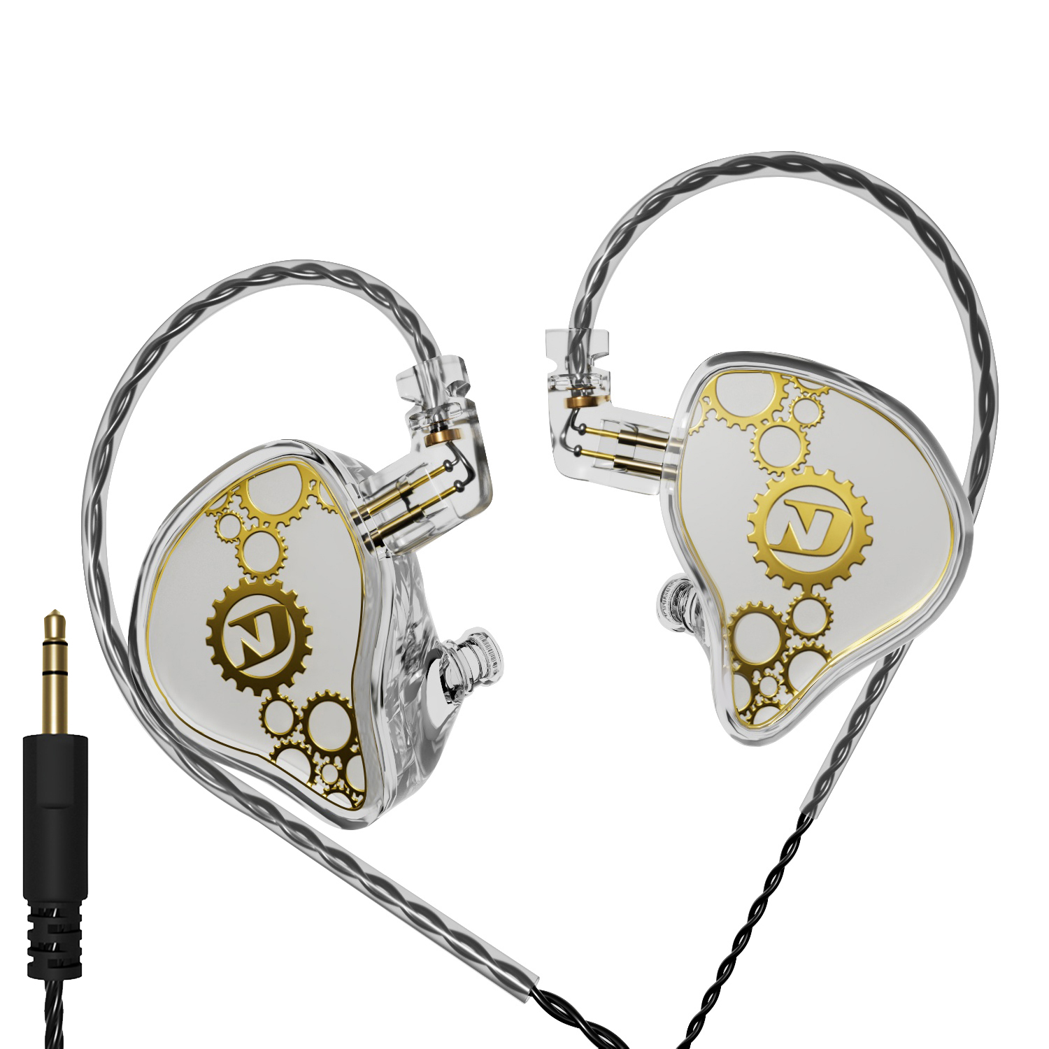 ND Venus入耳式耳机有线 HIFI高音质音乐监听耳返游戏挂耳式耳塞 39.9元（需用