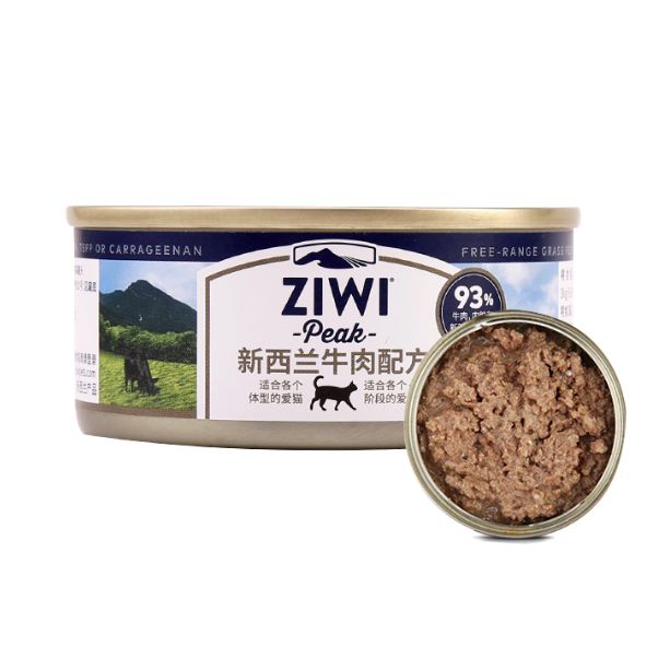 ZIWI 滋益巅峰 牛肉全阶段猫粮 主食罐 85g 9元