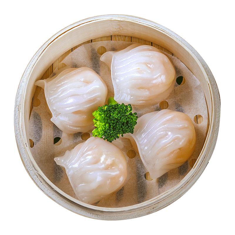 移动端、京东百亿补贴：国联 水晶虾饺 原味 40只 1kg 49.9元