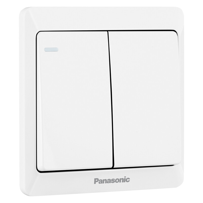 Panasonic 松下 雅悦系列 WMWA513-N 二开单控开关 白色 9.21元