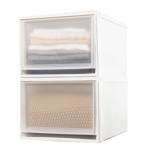 爱丽思 抽屉式收纳箱 37L BC-450 白色 29.72元/件（共89.17元）