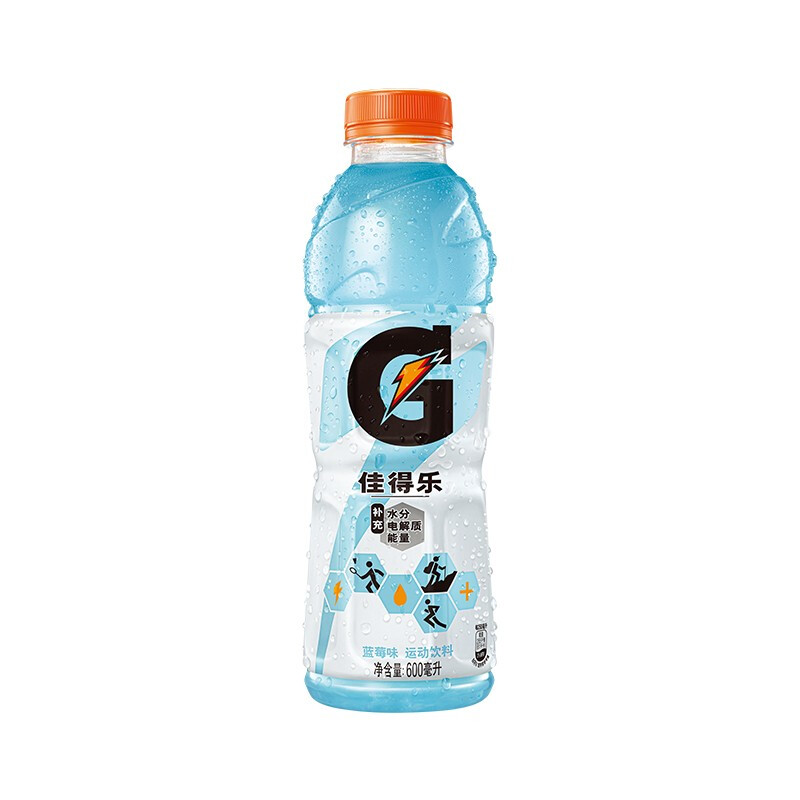 GATORADE 佳得乐 pepsi 百事 佳得乐 GATORADE 蓝莓味运动饮料600ml*15瓶 37.03元（需